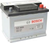 Аккумулятор автомобильный Bosch S3 005 56А 12 B «+» справа