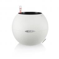 Вазон пластиковый Lechuza Puro Color 20 круглый 1,2 л белый (13360)