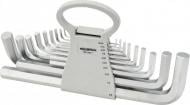 Набор ключей шестигранных Whirlpower 1/16"-3/4" 17 шт 21699