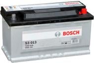 Акумулятор автомобільний Bosch S3 90Ah 720A 12V «+» праворуч (0092S30130)