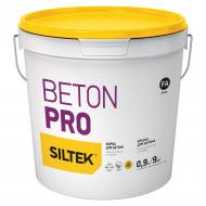 Краска латексная акриловая Siltek Beton Pro База FА шелковистый глянец белый 0,9 л