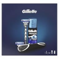 Подарунковий набір Gillette Подарунковий набір бритва Gillette Mach3 Turbo + 2 касети + гель для гоління екстра комфорт, 75