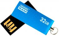 Флеш-память USB GOODRAM UCU2 Cube 32 ГБ USB 2.0 blue (UCU2-0320B0R11)