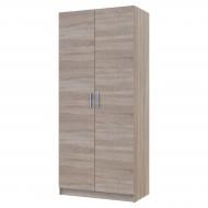 Шкаф для одежды Doros Промо 2 ДСП 2040х900х480 мм дуб сонома / дуб сонома