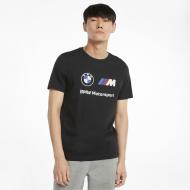 Футболка Puma BMW MMS ESS Logo Tee 53225301 р.L черный Футболка Puma BMW MMS ESS Logo Tee 53225301 р.L черный