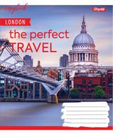 Тетрадь школьная 60 листов клетка 1В Perfect Travel (764960) 1 вересня
