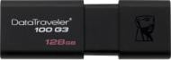 Флеш-память USB Kingston DataTraveler 100 G3 128 ГБ USB 3.0 (DT100G3/128GB)