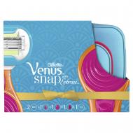 Подарочный набор для женщин Gillette Venus Подарочный набор бритва Venus Snap + 2 кассеты + расческа + косметичка