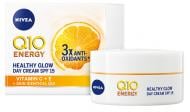 Крем для обличчя денний денний Nivea Q10 Energy SPF 15 "Здорове сяйво" 50 мл