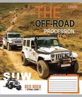 Тетрадь школьная 60 листов клетка 1В The off-road (766056) 1 вересня