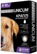 Краплі UNiCUM від бліх, кліщів і гельмінтів на холку для собак Unicum premium + 4-10 кг шт.