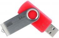 Флеш-пам'ять USB GOODRAM UTS3 Twister 64 ГБ USB 3.0 red (UTS3-0640R0R11) Флеш-пам'ять USB GOODRAM UTS3 Twister 64 ГБ USB 3.0 red (UTS3-0640R0R11)