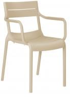 Стул BRIXO капучино 80x44x56см