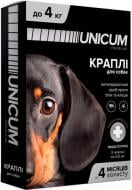 Капли UNiCUM Premium от блох и клещей на холку для собак массой 0-4 кг (UN-006)