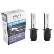 Автолампа ксеноновая Brevia H3 +50% 2 шт. (12350MP)