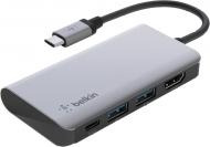 Адаптер Belkin USB-C 4in1 Multiport Dock (AVC006BTSGY)