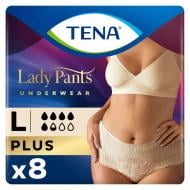 Трусы урологические для женщин Tena Lady Pants Plus Creme Large 8 шт.