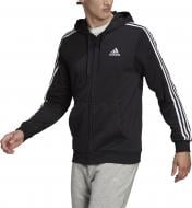 Джемпер Adidas M 3S FT FZ HD GK9032 р. XL черный
