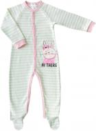 Комбинезон для девочки Smil полоска р.74 ментоловый 108614