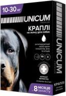 Краплі UNiCUM від бліх, кліщів і гельмінтів на холку для собак Unicum premium + 10-30 кг шт.