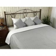 Покрывало Руно 360.52У 150х212 см белый с серым