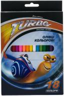 Олівці кольорові Turbo Cool For School