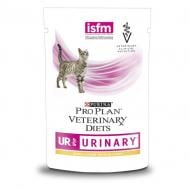 Корм Pro Plan Veterinary Diets UR для взрослых кошек при мочекаменной болезни с курицей 85 г