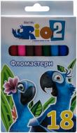 Фломастеры Rio 18 шт Cool For School