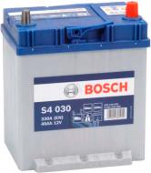 Аккумулятор автомобильный Bosch S4 40Ah 330A 12V «+» справа