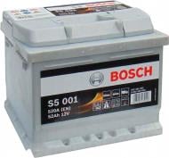 Аккумулятор автомобильный Bosch S5 001 52А 12 B 0 092 S50 010 «+» справа Аккумулятор автомобильный Bosch S5 001 52А 12 B 0 092 S50 010 «+» справа