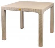Стол RATTAN кофейный капучино 90x90 см
