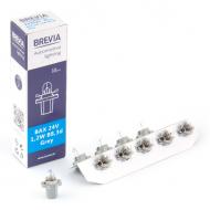 Автолампа накаливания Brevia BAX 24V 1.2W B8.3d Grey CP 10 шт. (24322C)