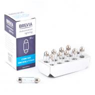 Автолампа накаливания Brevia C10W 24V 10W SV8.5 T11x41 CP 10 шт. (24317C)
