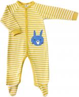 Комбінезон для хлопчика Smil смужка р.74 жовтий 108618