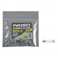 Автолампа накаливания WINSO 12V COB SV8.5 T11x36 1LED 1W white 10 шт. (127150)