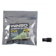 Автолампа накаливания WINSO 12V SMD T10 W2.1x9.5d 1LED 0,5W with lens white 10 шт. (127340)