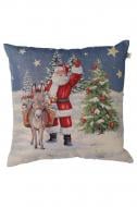 Подушка декоративная Поздравления от Санты 45x45 см La Nuit