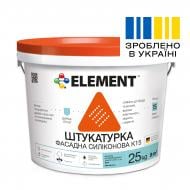 Декоративная штукатурка барашек Element K15 1,5 мм 25 кг /белый