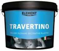 Декоративна штукатурка моделювальна Element Decor Travertino 15 кг білий