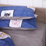 Наволочка бязь 17-0575 Husky Dog 40x60 см мультиколор MirSon