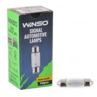 Автолампа накаливания WINSO 24V C5W 5W SV8.5 T11*37 10 шт. (725180)