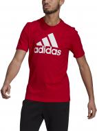 Футболка Adidas M BL SJ T GK9124 р.2XL красный