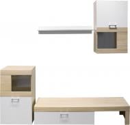 Стенка Фолк правая дуб сонома