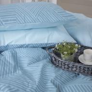 Наволочка бязь 17-0628 Diamond Blue 50x50 см голубой MirSon