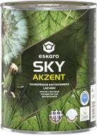 Краска акриловая Eskaro Akzent Sky мат белый 0,9 л