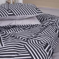 Наволочка бязь 17-0629 Diamond Black White 45x45 см черный/белый MirSon