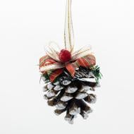 Набор декоративных шишек 12 см 3 шт. Ш1208/3