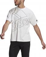Футболка Adidas U FAVS Q1 T GK9424 р.XL белый