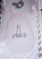 Спальный мешок для девочки Baby Veres Summer Bunny розовый 125.05