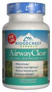 Натуральний респіраторний комплекс AirwayClear RidgeCrest Herbals 60 гелевих капсул